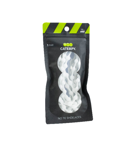 Caterpy Laces - Silky White