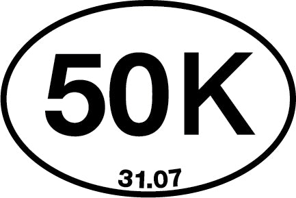 50k Oval Sticker
